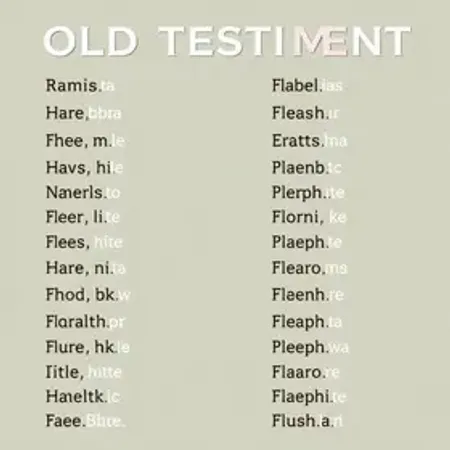 Nomes bíblicos do antigo testamento: Lista com Ideias e Significados