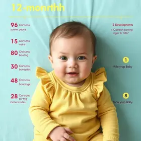 Bebê de 12 meses: Desenvolvimento, Rotina e Cuidados