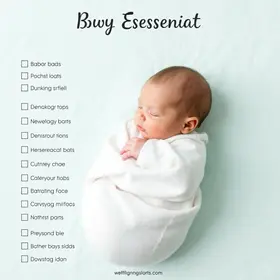 Checklist de enxoval para imprimir: Lista Prática para Mães e Pais