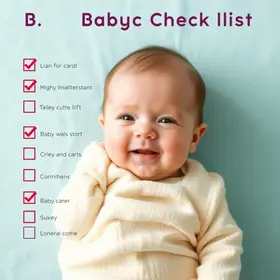 Checklist de cuidados do bebê: Lista Prática para Mães e Pais