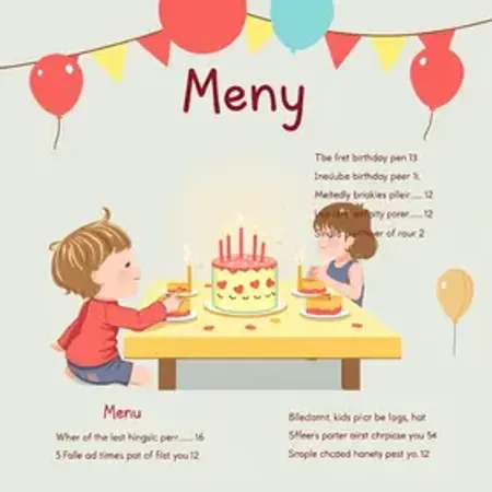 Cardápio para festa infantil simples: Lista Prática para Mães e Pais