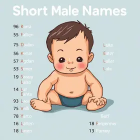 Nomes masculinos curtos: Lista com Ideias e Significados