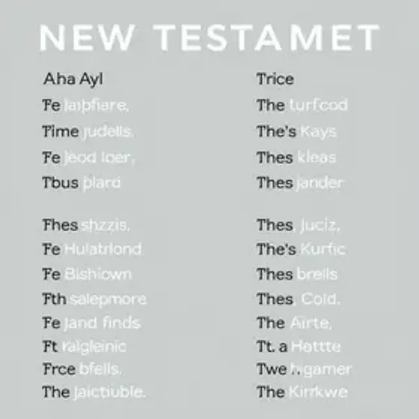 Nomes bíblicos do novo testamento: Lista com Ideias e Significados
